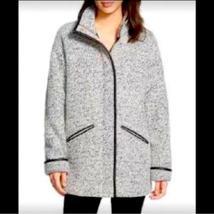 Kristen Blake Gray Wool Coat size L